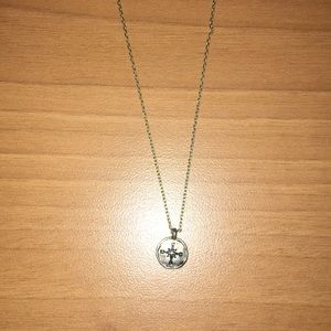 Gold Compass Necklace